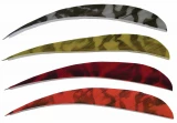 TrueFlight Parabolic cut Camo Feathers